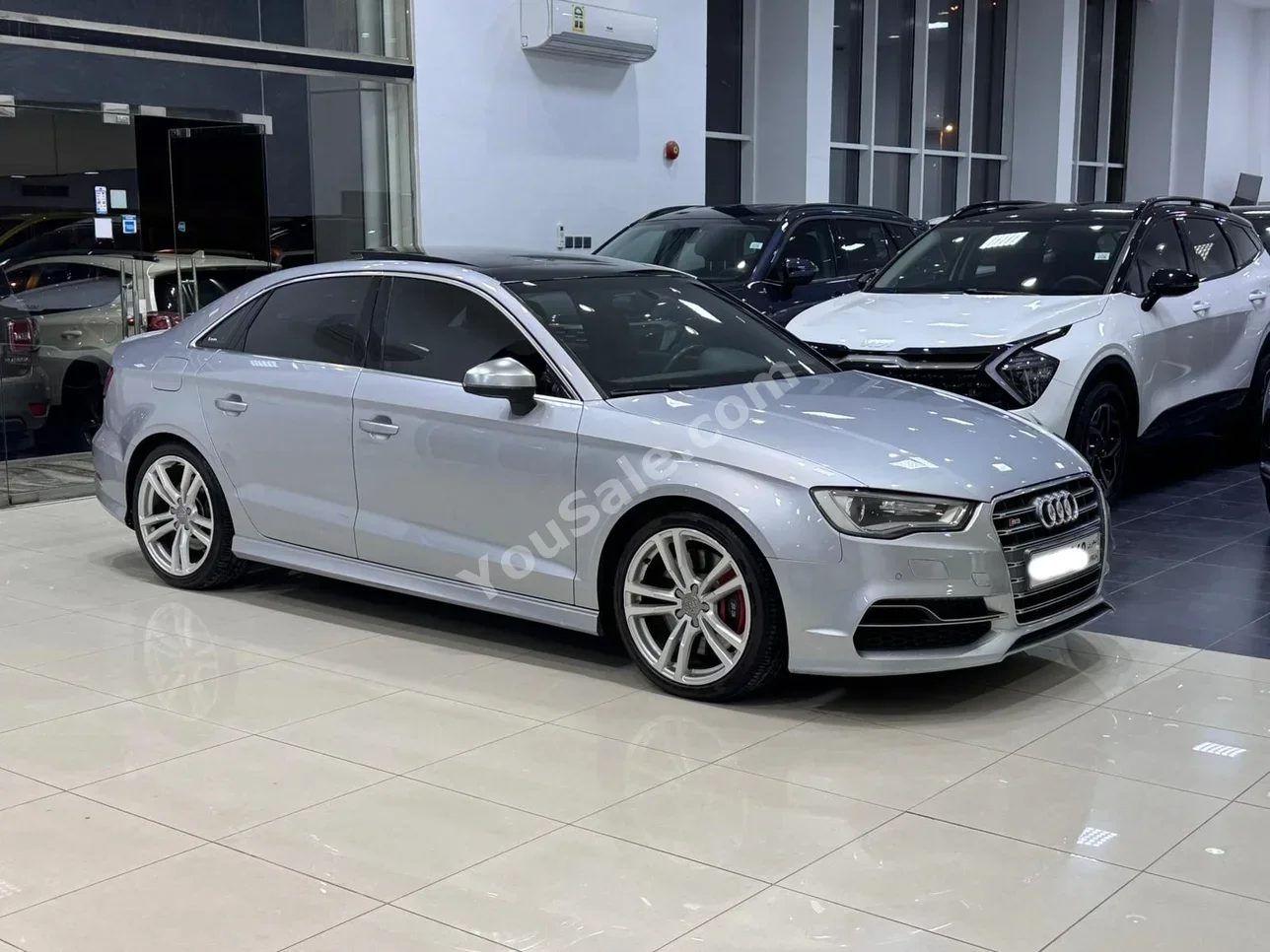 Audi  S  3  2016  Automatic  185,150 KM  4 Cylinder  Sedan  Silver