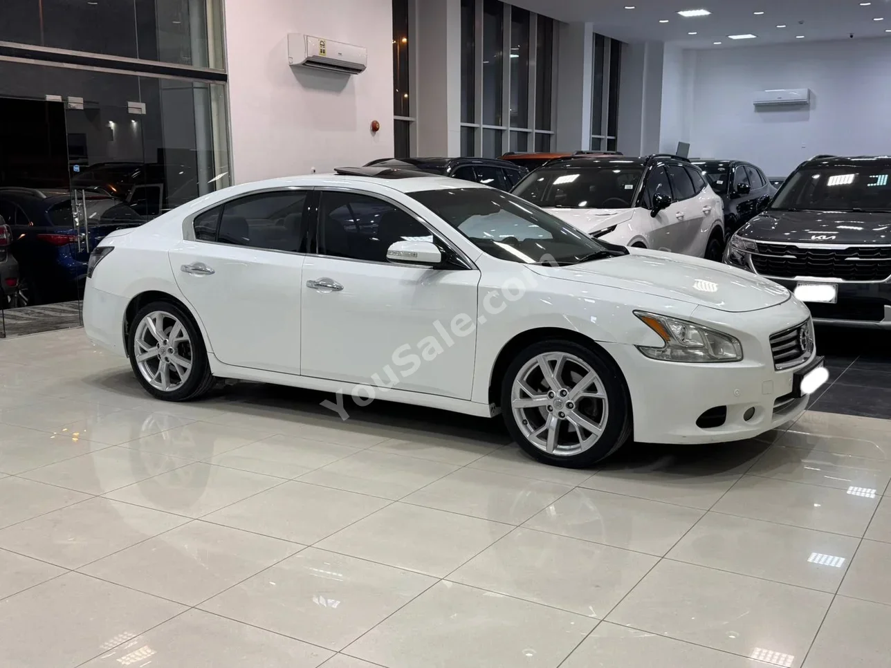 نيسان  ماكسيما  2012  اتوماتك  138,500 كم  6 سلندر  سيدان  أبيض