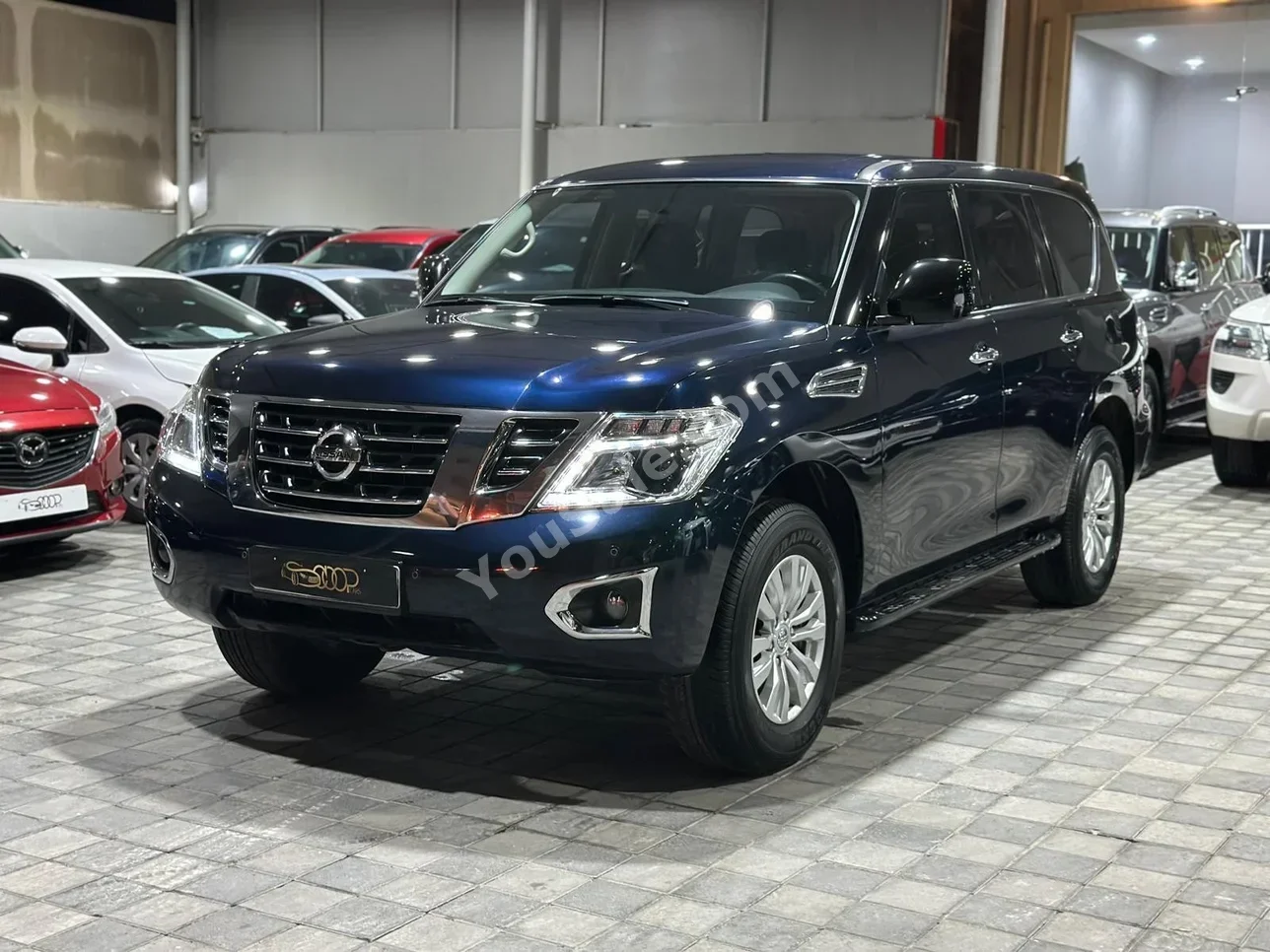 Nissan  Patrol  2019  Automatic  148,000 KM  6 Cylinder  SUV  Blue