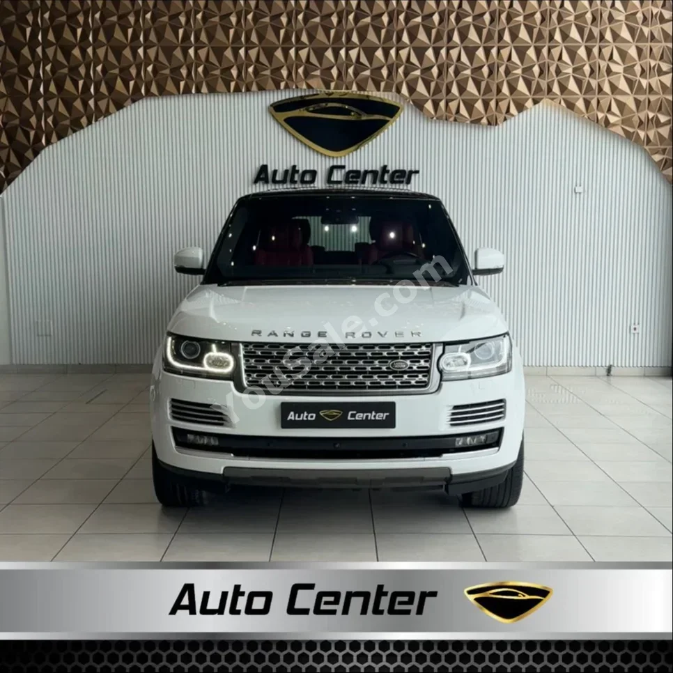 Land Rover  Range Rover  Vogue  Autobiography  2016  Automatic  83,000 KM  8 Cylinder  SUV  White