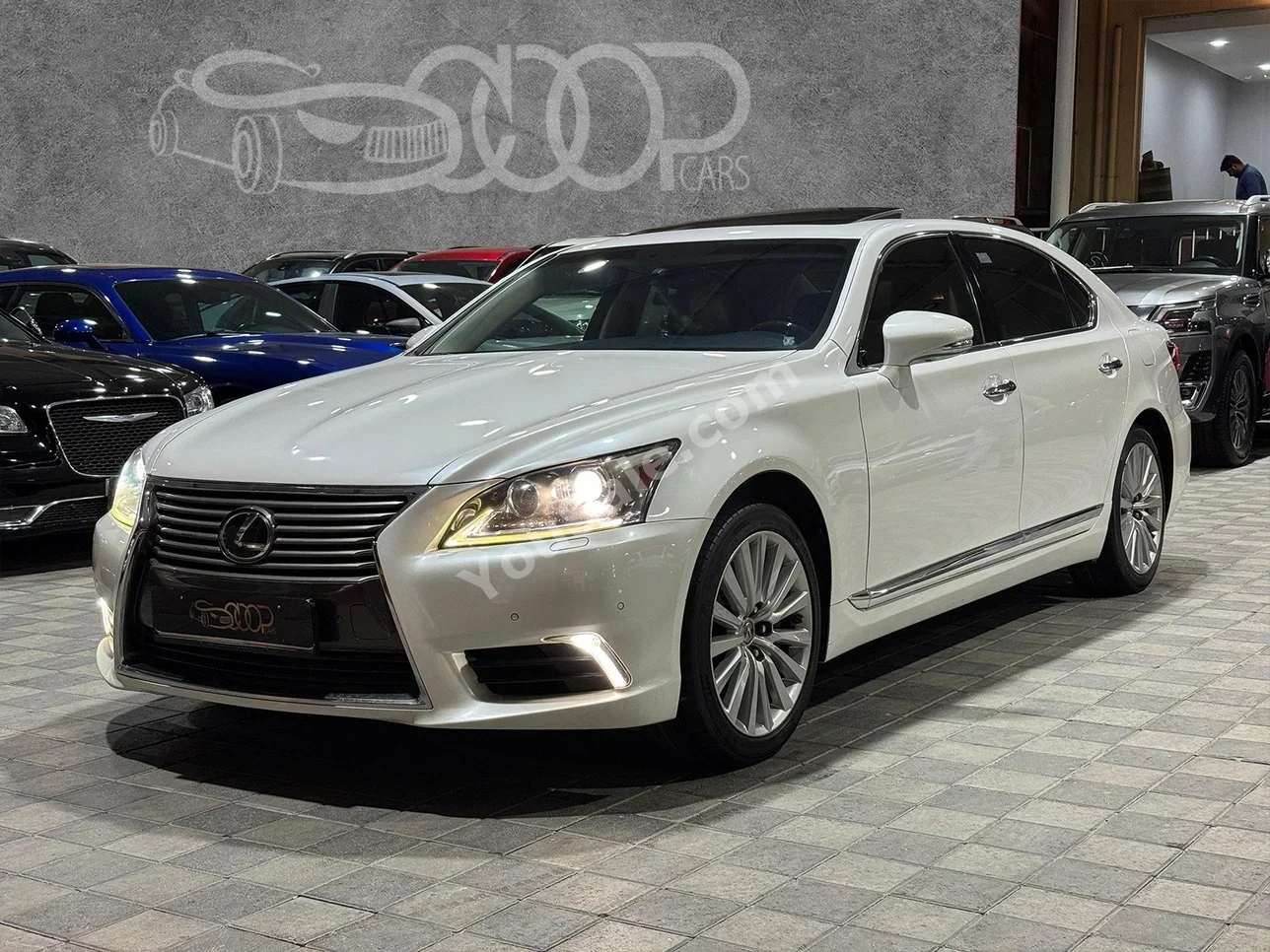 Lexus LS 460 L 2016 Automatic 80,000 KM 4 Cylinder Sedan White