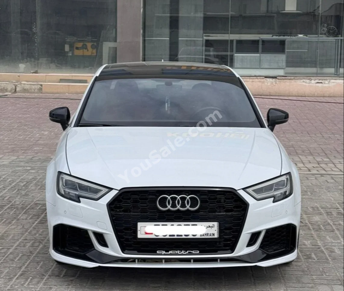 Audi  S  3  2017  Automatic  134,000 KM  4 Cylinder  Sedan  White