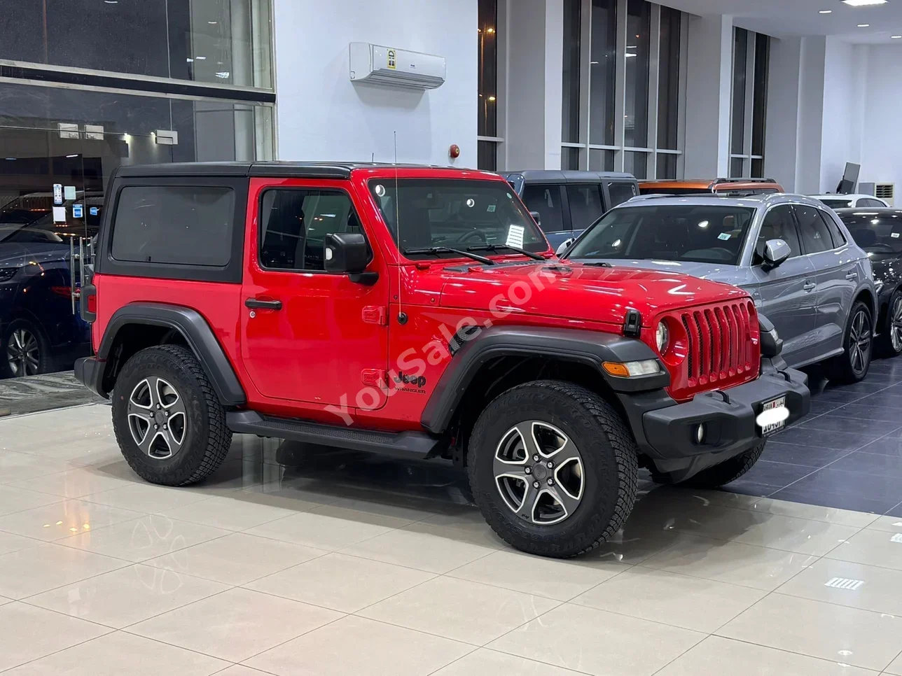 Jeep  Wrangler  Sport  2023  Automatic  46,350 KM  6 Cylinder  SUV  Red  With Warranty