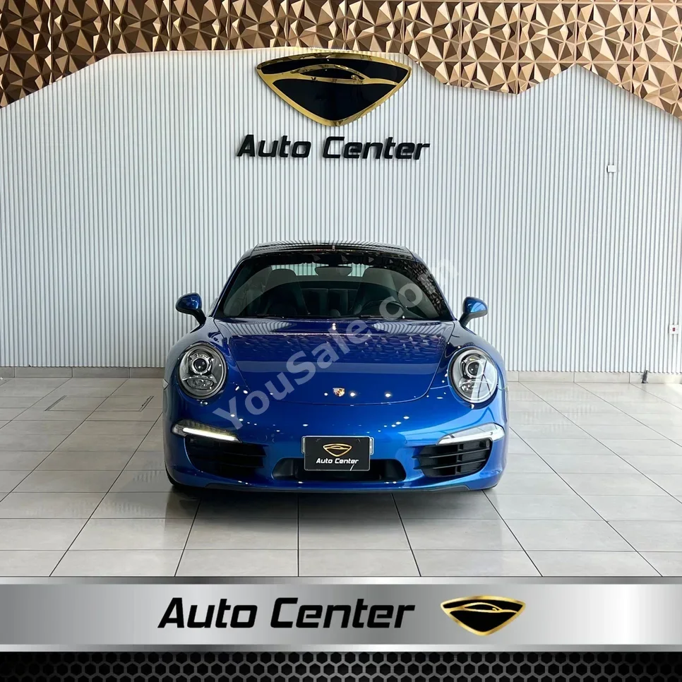 Porsche  911  Carrera  2015  Automatic  68,000 KM  6 Cylinder  Coupe / Sport  Blue
