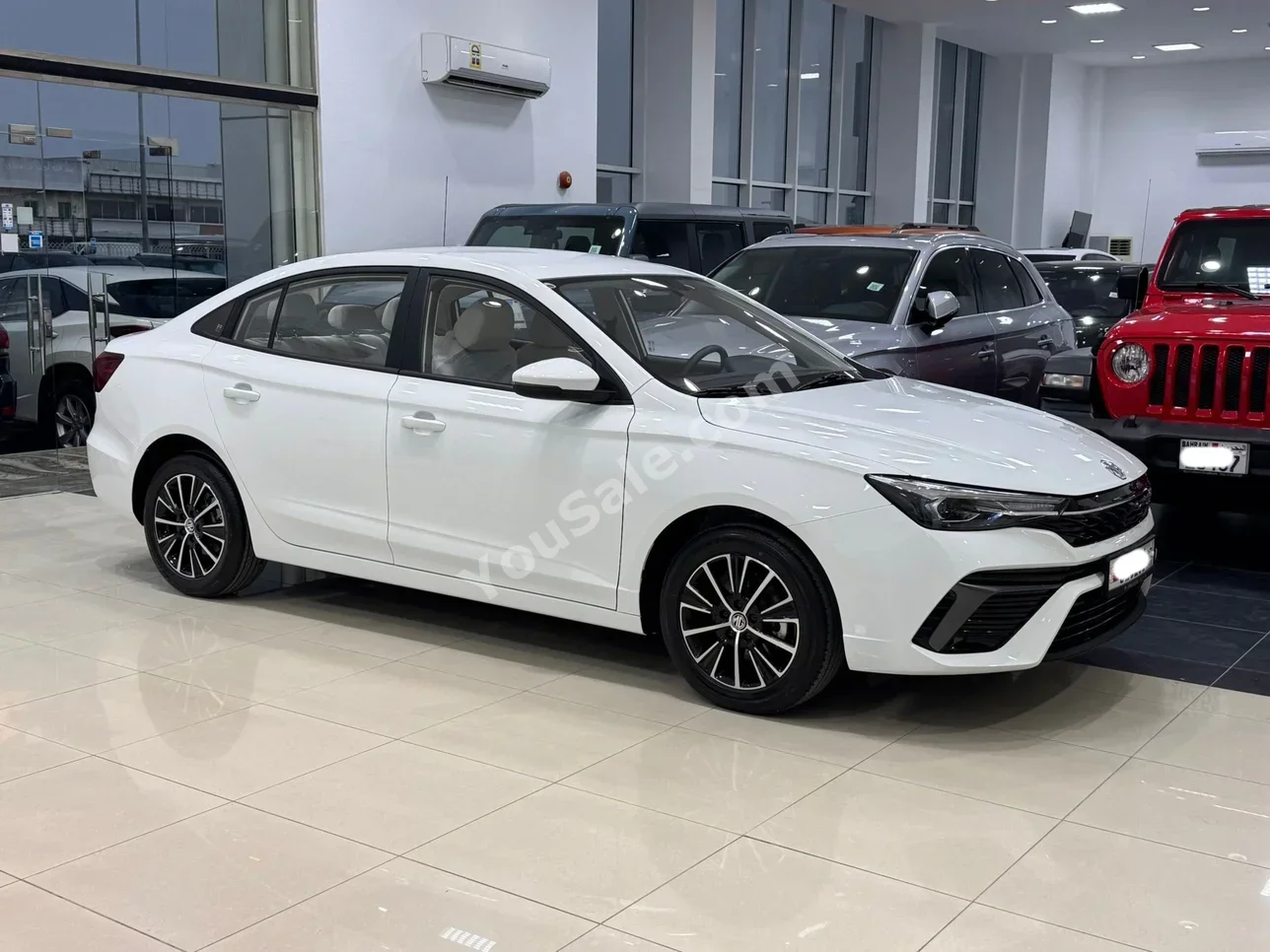 MG MG5 2026 Automatic 30 KM 4 Cylinder Sedan White With Warranty