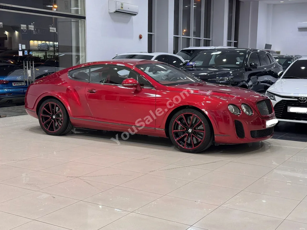 Bentley Continental GT 2011 Automatic 118,650 KM 12 Cylinder Sedan Red