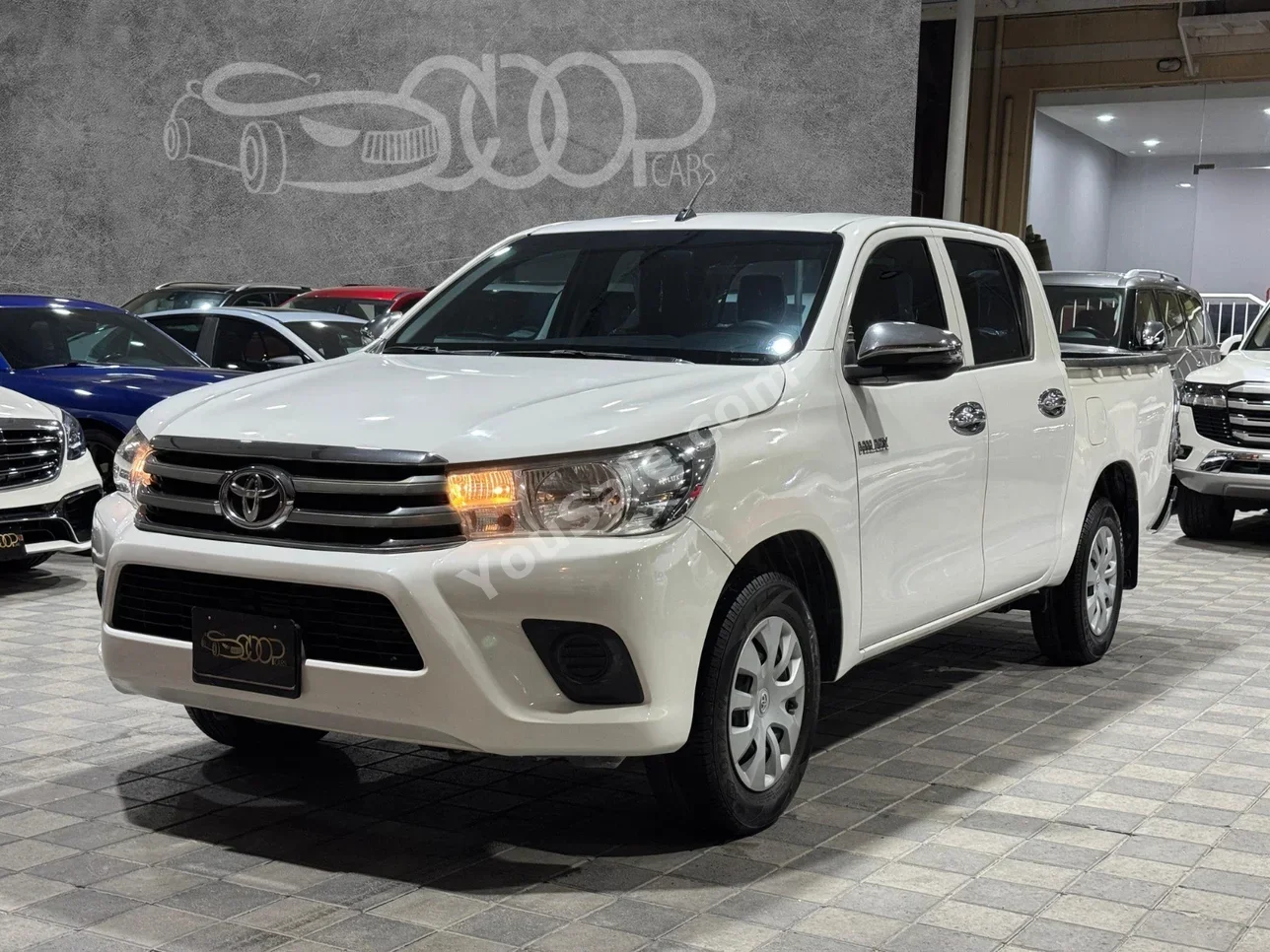 Toyota  Hilux  Diesel  2019  Manual  142,000 KM  4 Cylinder  Pick Up  White