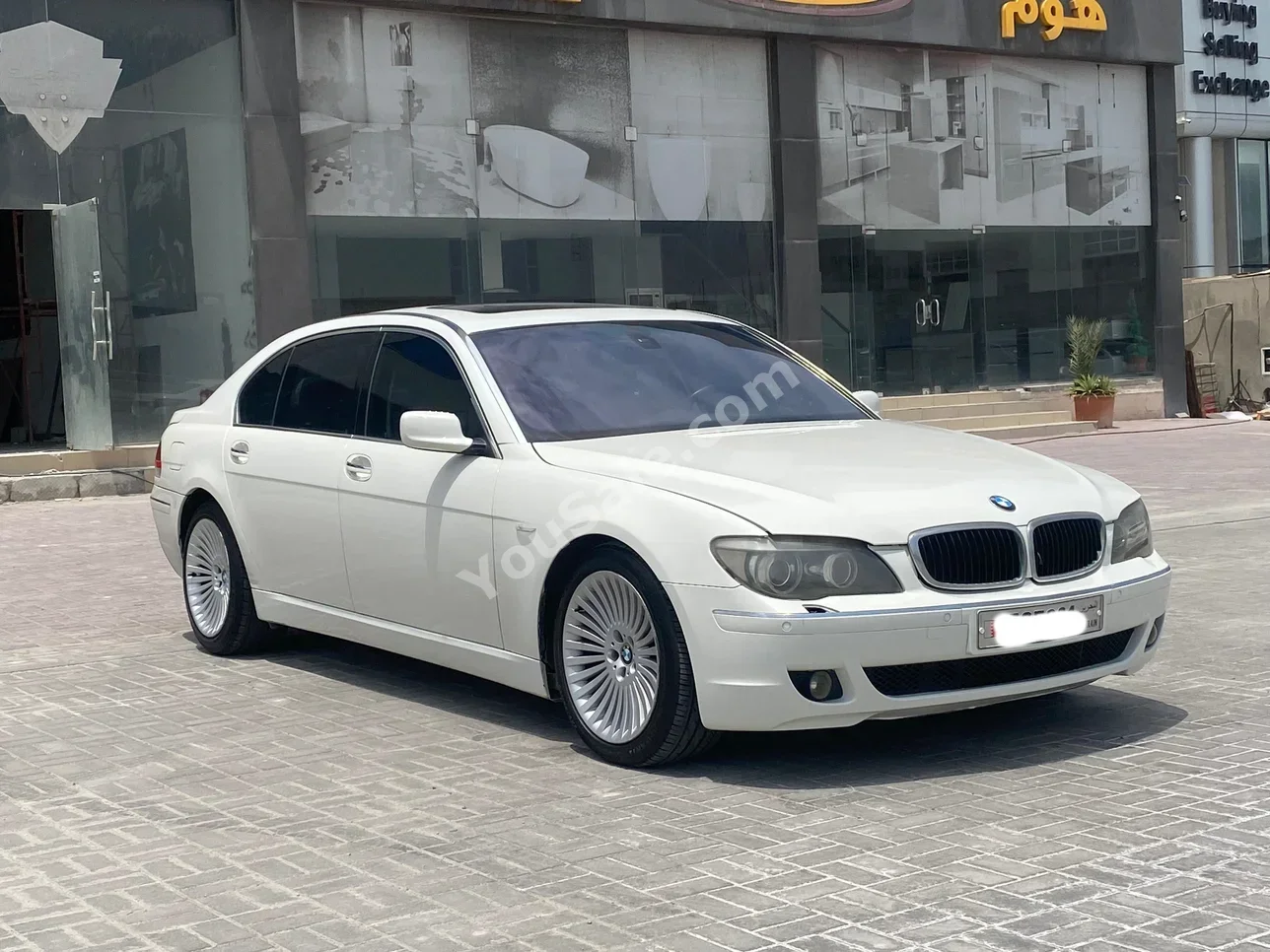 بي ام دبليو الفئة - السابعة 740 Li 2008 اتوماتك 182,850 كم 8 سلندر سيدان أبيض