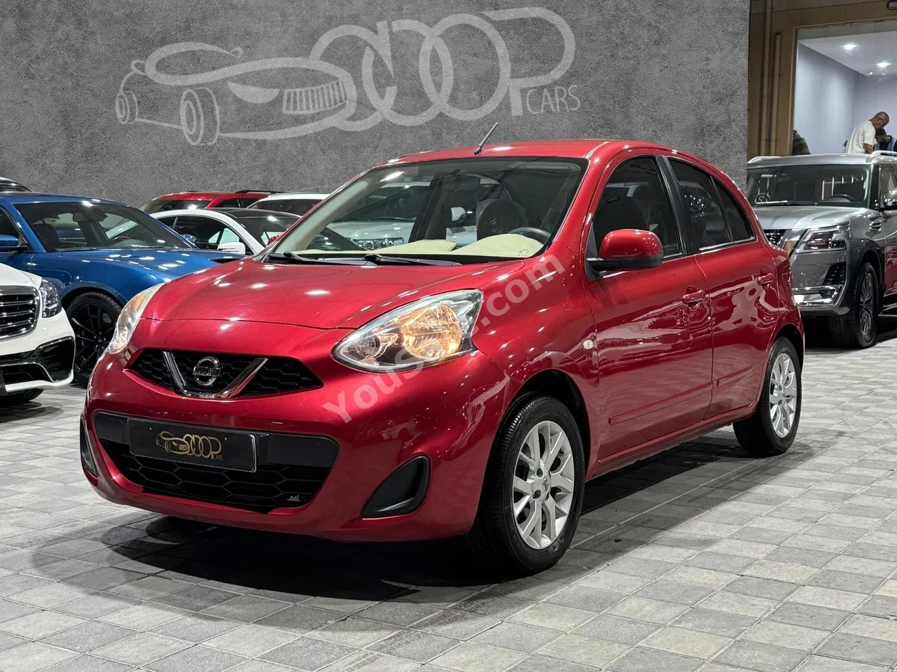 Nissan  Micra  2020  Automatic  115,000 KM  4 Cylinder  Hatchback  Red