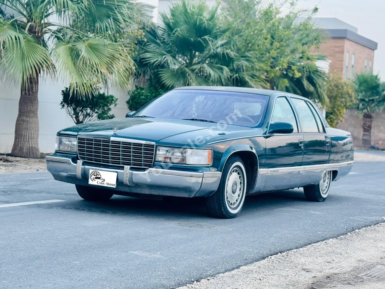 كاديلاك فليت وود 1996 اتوماتك 217,000 كم 8 سلندر كلاسك أخضر