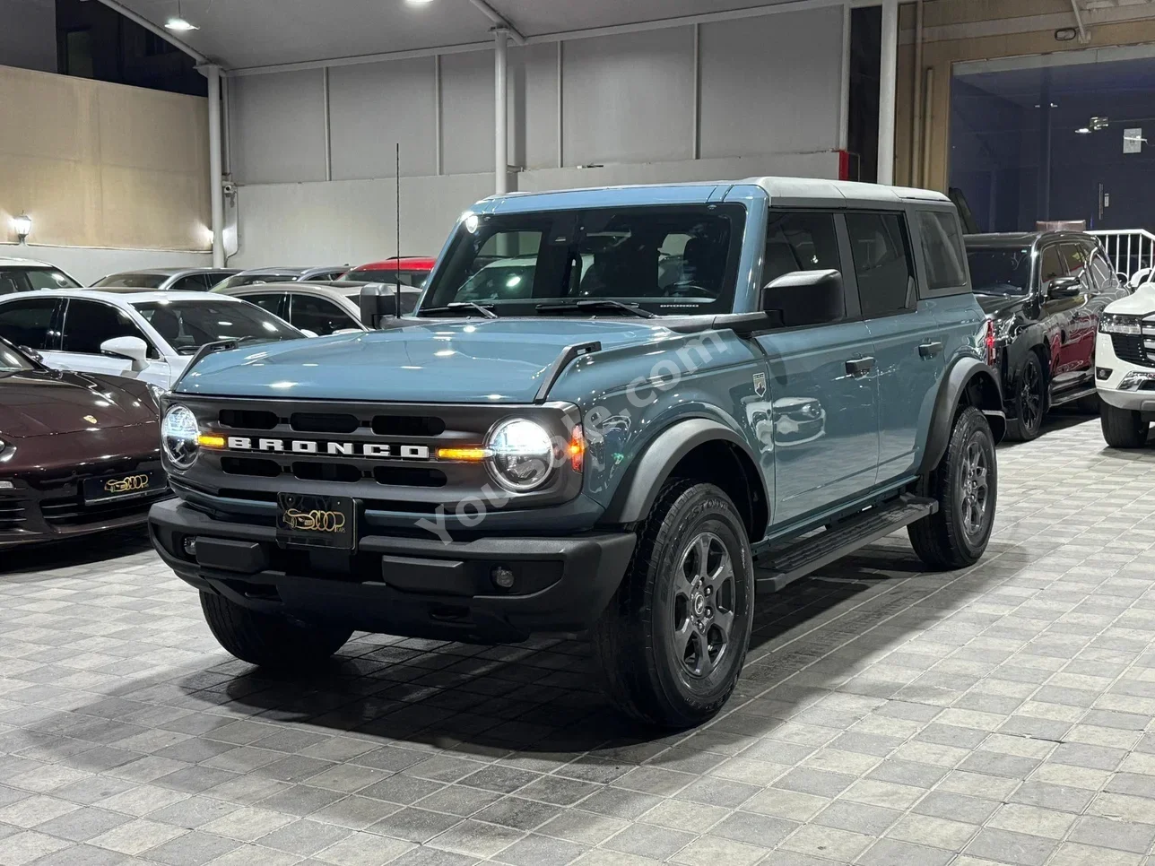 Ford  BRONCO  BIG BAND  2021  Automatic  70,000 KM  4 Cylinder  SUV  Blue  With Warranty