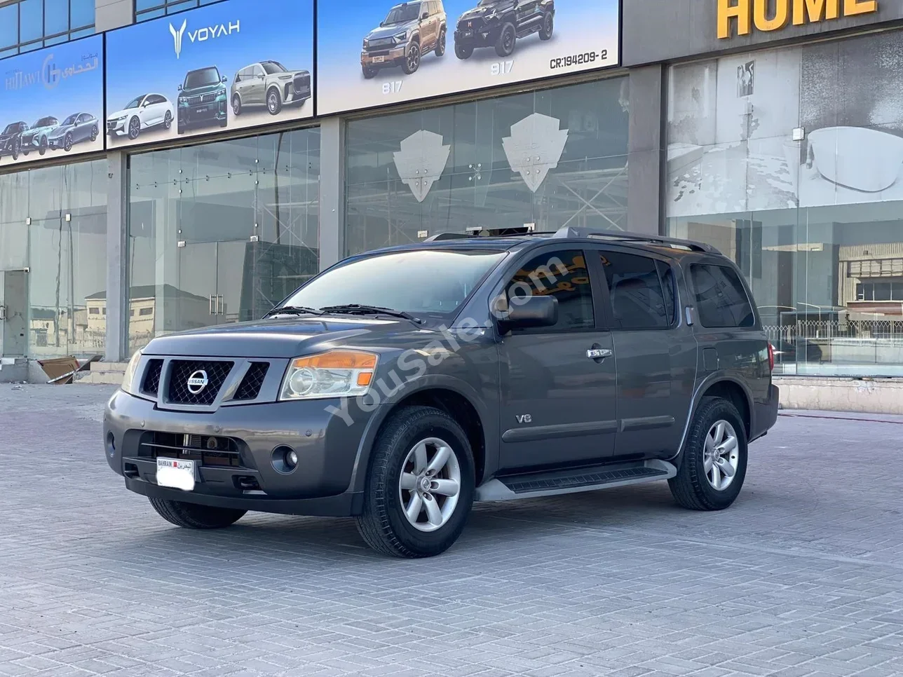 Nissan  Armada  SE  2015  Automatic  150,300 KM  8 Cylinder  SUV  Gray