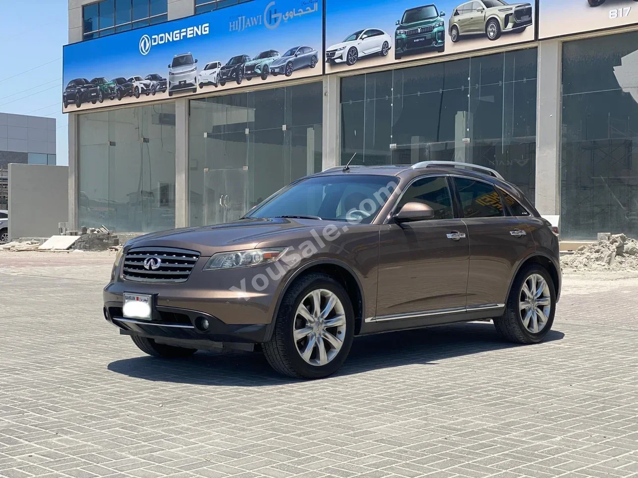 Infiniti  FX  35  2008  Automatic  157,000 KM  6 Cylinder  SUV  Brown