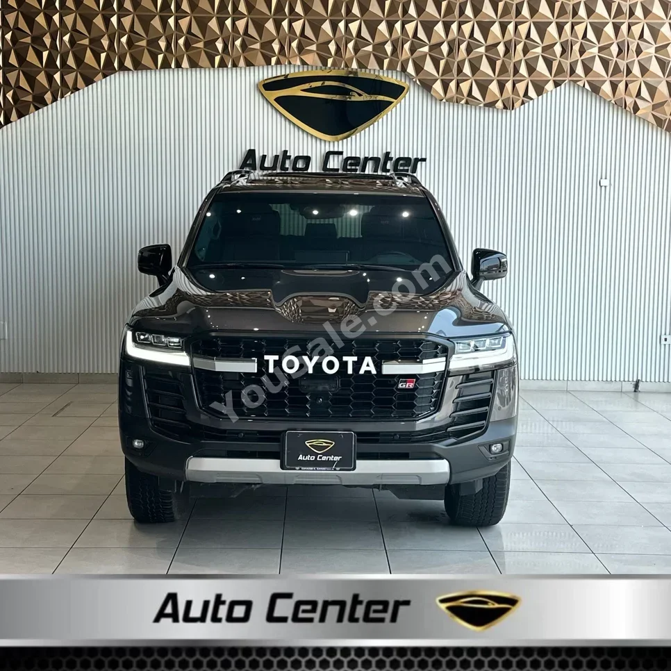 Toyota  Land Cruiser  GR  2024  Automatic  9,000 KM  6 Cylinder  SUV  Dark Gray  With Warranty