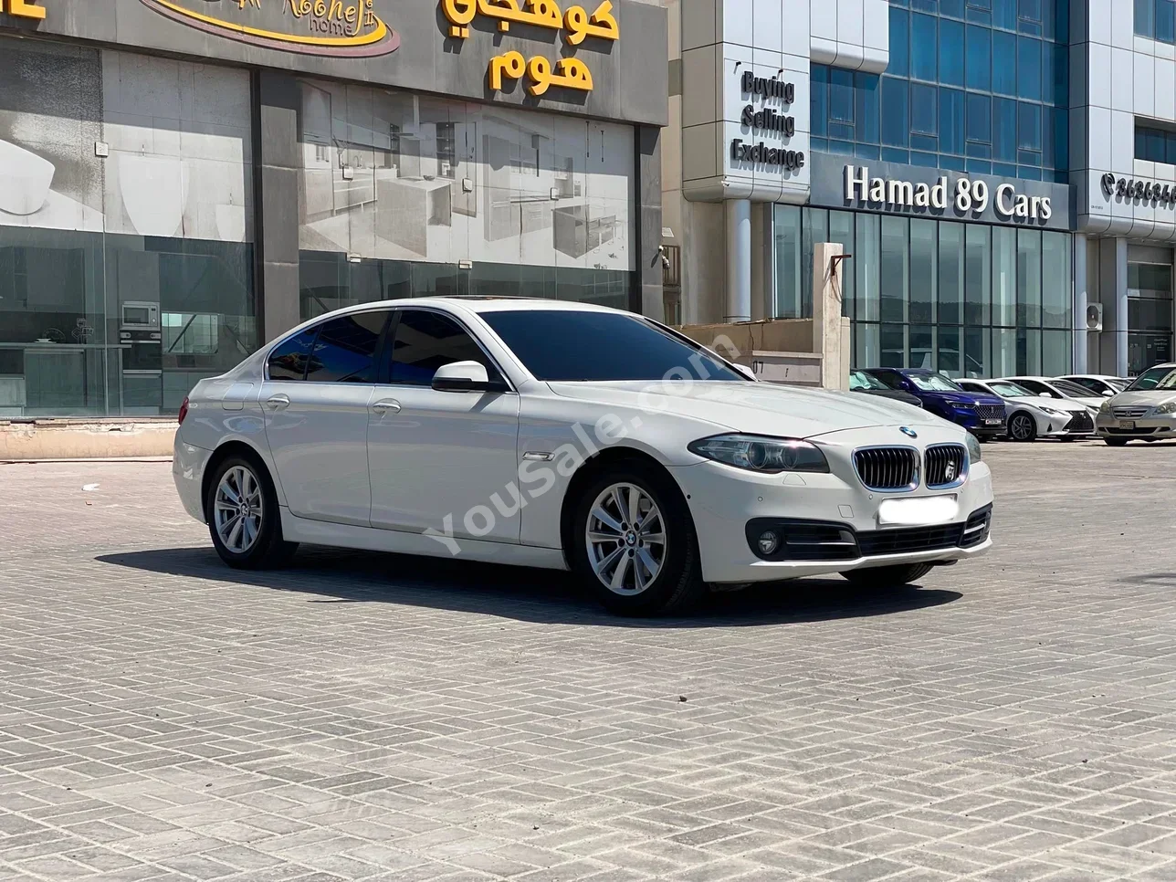 BMW  5-Series  520i  2016  Automatic  229,600 KM  4 Cylinder  Sedan  White