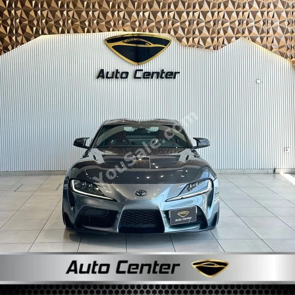 Toyota  Supra  2021  Automatic  85,000 KM  6 Cylinder  Coupe / Sport  Dark Gray