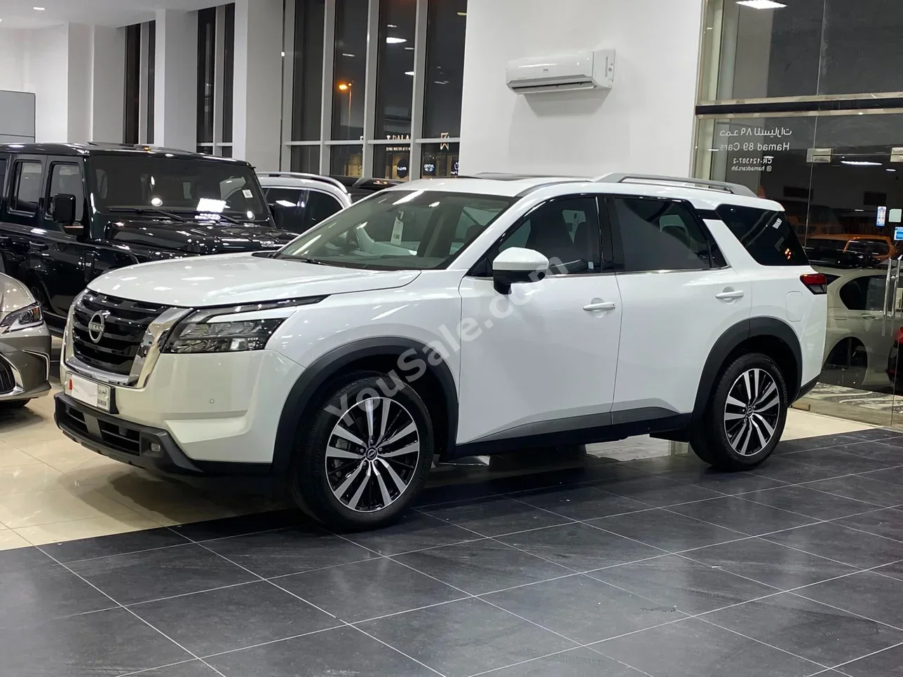 Nissan  Pathfinder  SV  2025  Automatic  14,600 KM  6 Cylinder  SUV  White  With Warranty