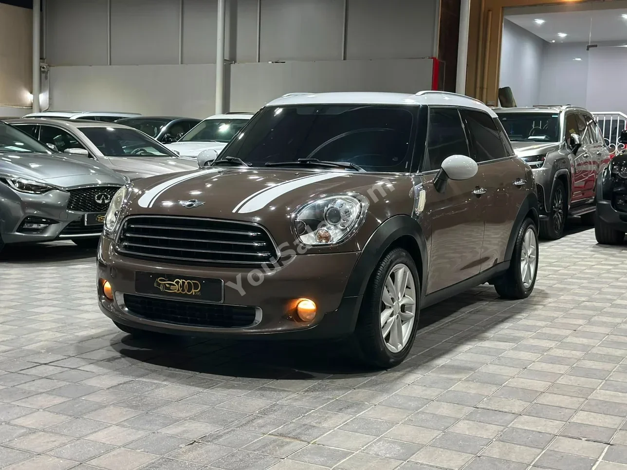 ميني كوبر 2013 اتوماتك 125,000 كم 4 سلندر هاتشباك بني