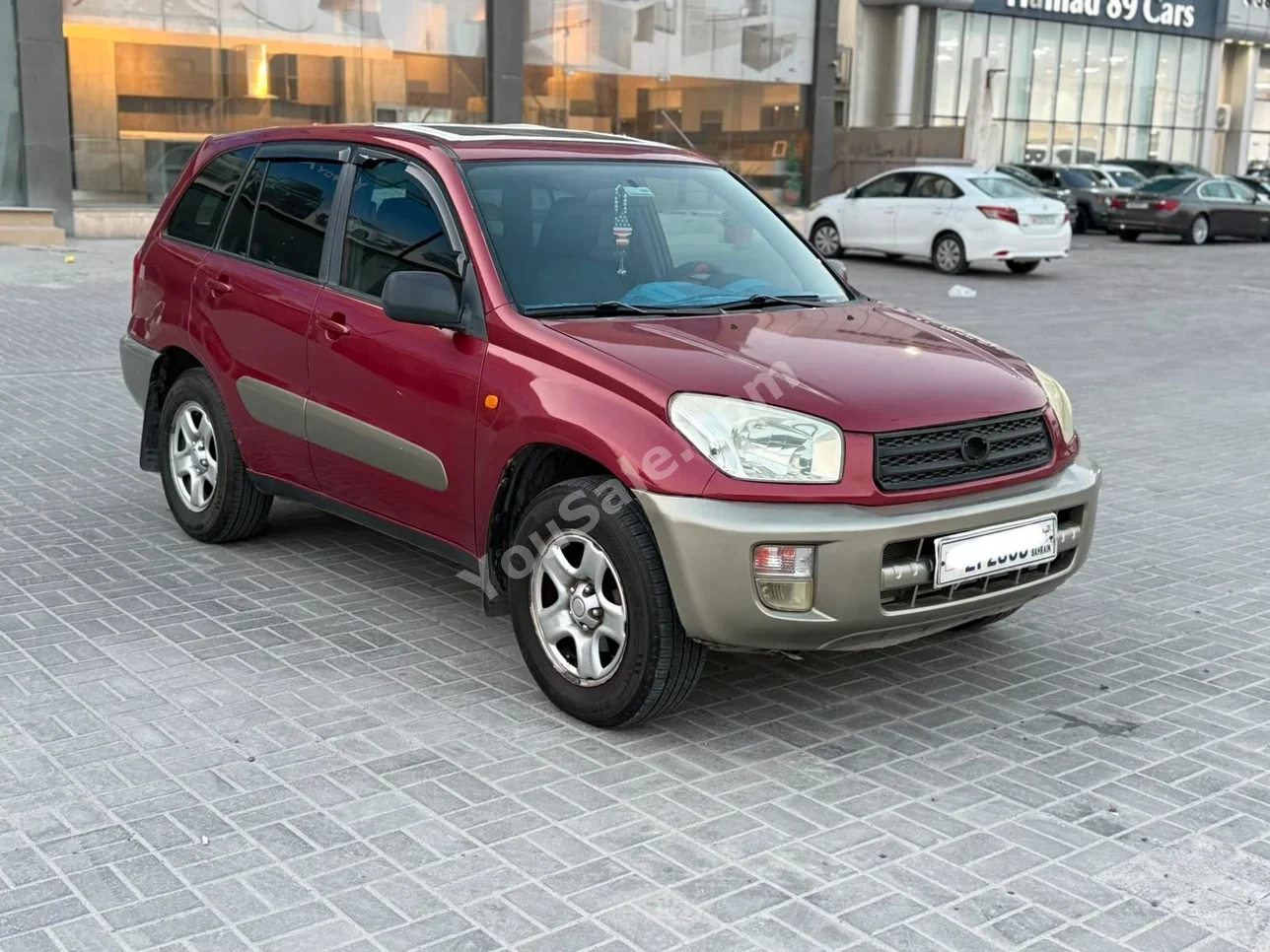 تويوتا  4 راف  2001  اتوماتك  429,700 كم  4 سلندر  اس يو في  أحمر