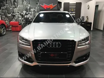 Audi  S  8  2017  Sedan  Automatic  8  13,000  4WD  Silver  Gasoline