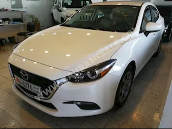 Mazda  Mazda 3  2017  Sedan  Automatic  4  3,000  FWD  White  Gasoline