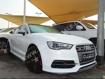 Audi  S  3  2016  Sedan  Automatic  4  110,000  RWD  White  Gasoline