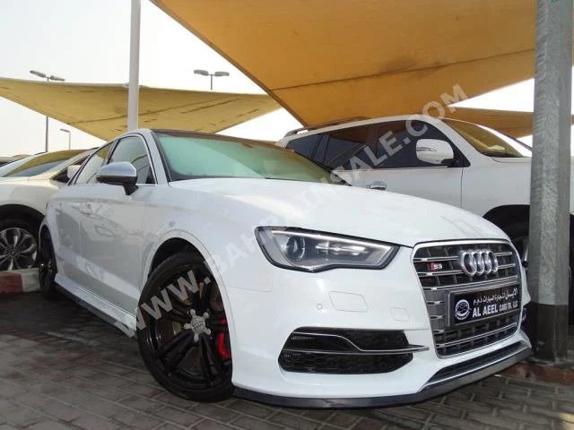 Audi  S  3  2016  Sedan  Automatic  4  110,000  RWD  White  Gasoline