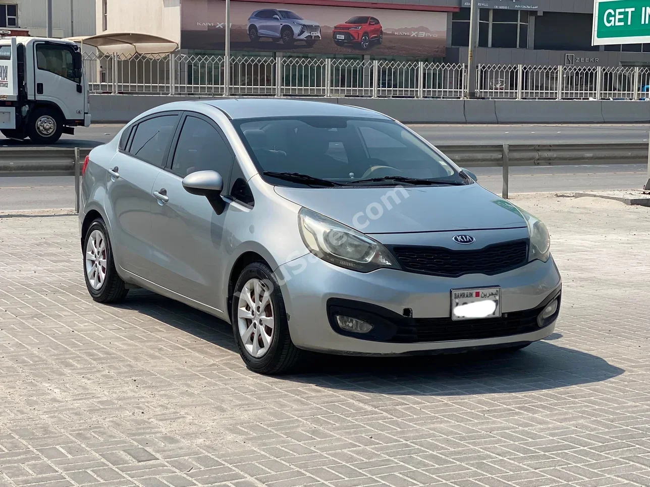 Kia  Rio  2014  Automatic  221,200 KM  4 Cylinder  Sedan  Silver