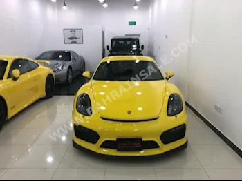 Porsche  911  GT4  2016  Coupe / Sport  Manual  8  12,000  RWD  Yellow  Gasoline