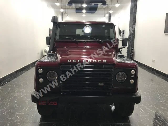 Land Rover  Defender  110  2015  SUV  Manual  4  23,000  4WD  Maroon  Gasoline