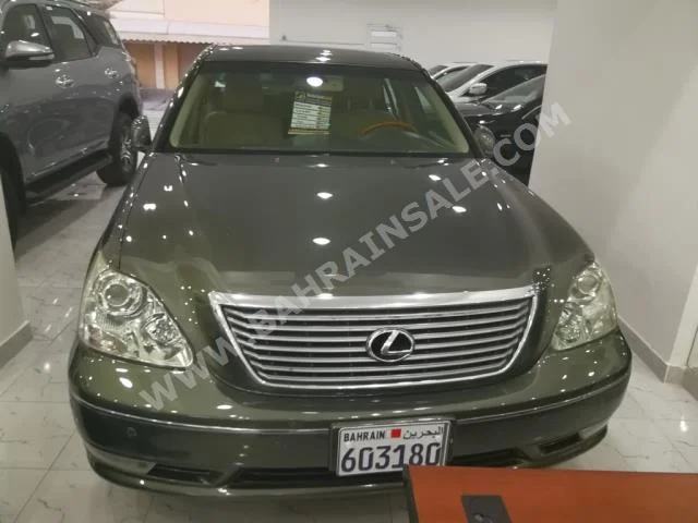 لكزس  ال اس  430  2005  سيدان  اتوماتك  8  160,000  دفع خلفي  أخضر  بنزين