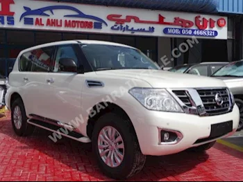 Nissan  Patrol  Platinum  2018  SUV  Automatic  6  0  4WD  White  Gasoline
