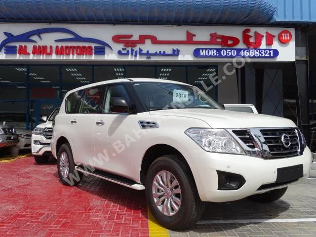 Nissan  Patrol  XE  2018  SUV  Automatic  6  0  4WD  White  Gasoline