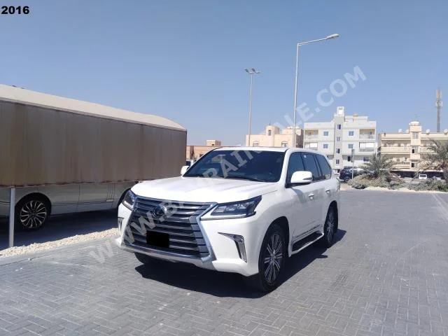 لكزس  ال اكس  570  2016  اس يو في  اتوماتك  8  40,000  دفع كلي مستمر  أبيض  بنزين