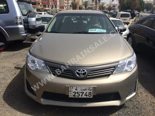 Toyota  Camry  GL  2013  Sedan  Automatic  4  163,000  FWD  Bronze  Gasoline