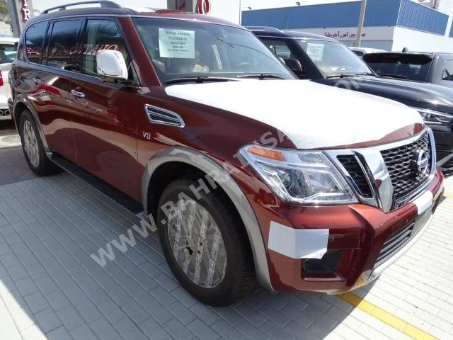 Nissan  Armada  Platinum  2017  SUV  Automatic  8  0  4WD  Brown  Gasoline