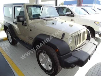 Jeep  Wrangler  Sport  2017  SUV  Automatic  6  0  4WD  Beige  Gasoline