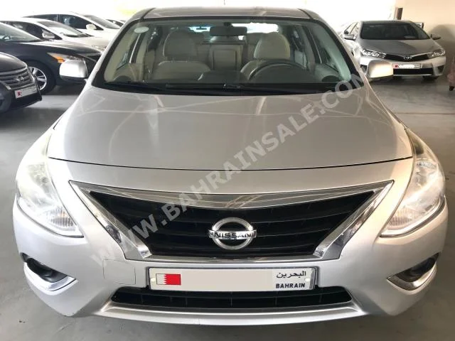 نيسان  صني  2015  سيدان  اتوماتك  4  59,000  دفع أمامي  فضي  بنزين
