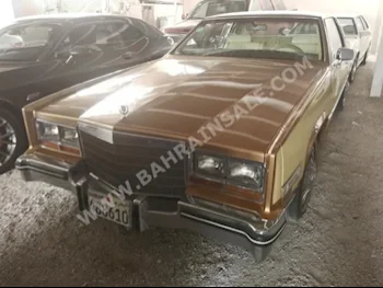 Cadillac  Eldorado  1983  Coupe / Sport  Automatic  6  140,000  RWD  Gold  Gasoline
