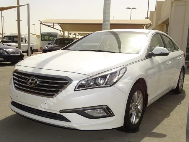 Hyundai  Sonata  2015  Sedan  Automatic  4  95,000  FWD  White  Gasoline