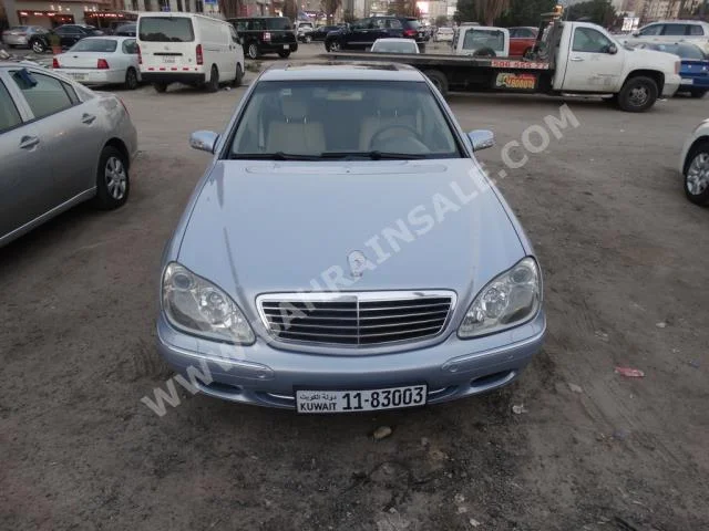Mercedes-Benz  S-Class  320  2002  Sedan  Automatic  6  205,000  RWD  Silver  Gasoline