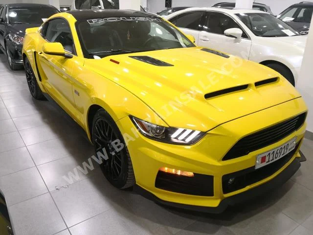 Ford  Mustang  Roush 427R  2015  Coupe / Sport  Manual  8  9,000  AWD  Yellow  Gasoline