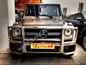 مرسيدس - بنز  جي - كلاس  55 AMG  2012  اس يو في  اتوماتك  8  105,000  دفع رباعي  ذهبي  بنزين