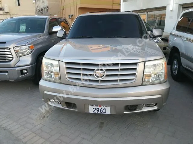 Cadillac  Escalade  2004  SUV  Automatic  8  160,000  RWD  Gray  Gasoline
