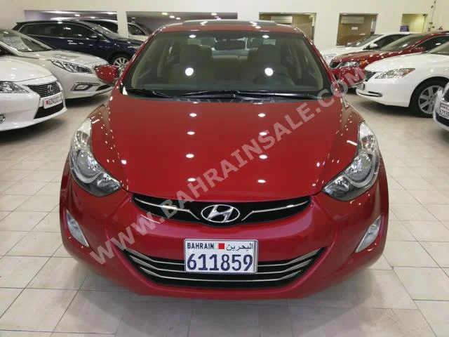 Hyundai  Elantra  2013  Sedan  Automatic  4  69,000  4WD  Red  Gasoline