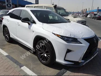 Lexus  RX  350 F Sport  2018  SUV  Automatic  6  0  4WD  White  Gasoline