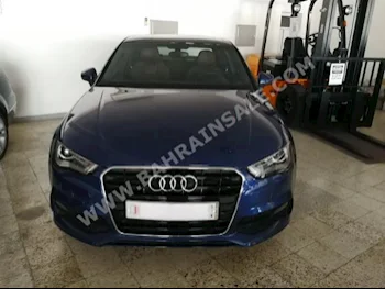 Audi  A3  S-Line  2014  Sedan  Automatic  4  45,000  RWD  Blue  Gasoline