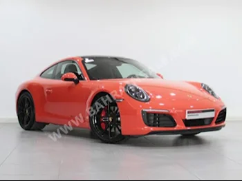 Porsche  911  Carrera S  2017  Convertible  Automatic  6  3,000  AWD  Orange  Gasoline