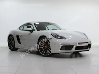 Porsche  Cayman  S  2018  Coupe / Sport  Automatic  6  6,000  RWD  Light Beige  Gasoline