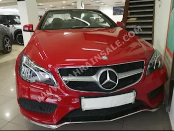 Mercedes-Benz  E-Class  200  2014  Convertible  Automatic  4  95,000  RWD  Red  Gasoline